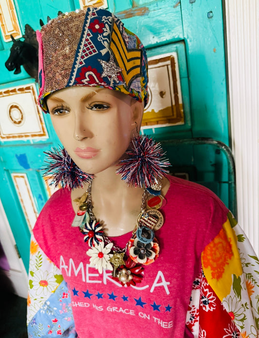 Firecracker earrings