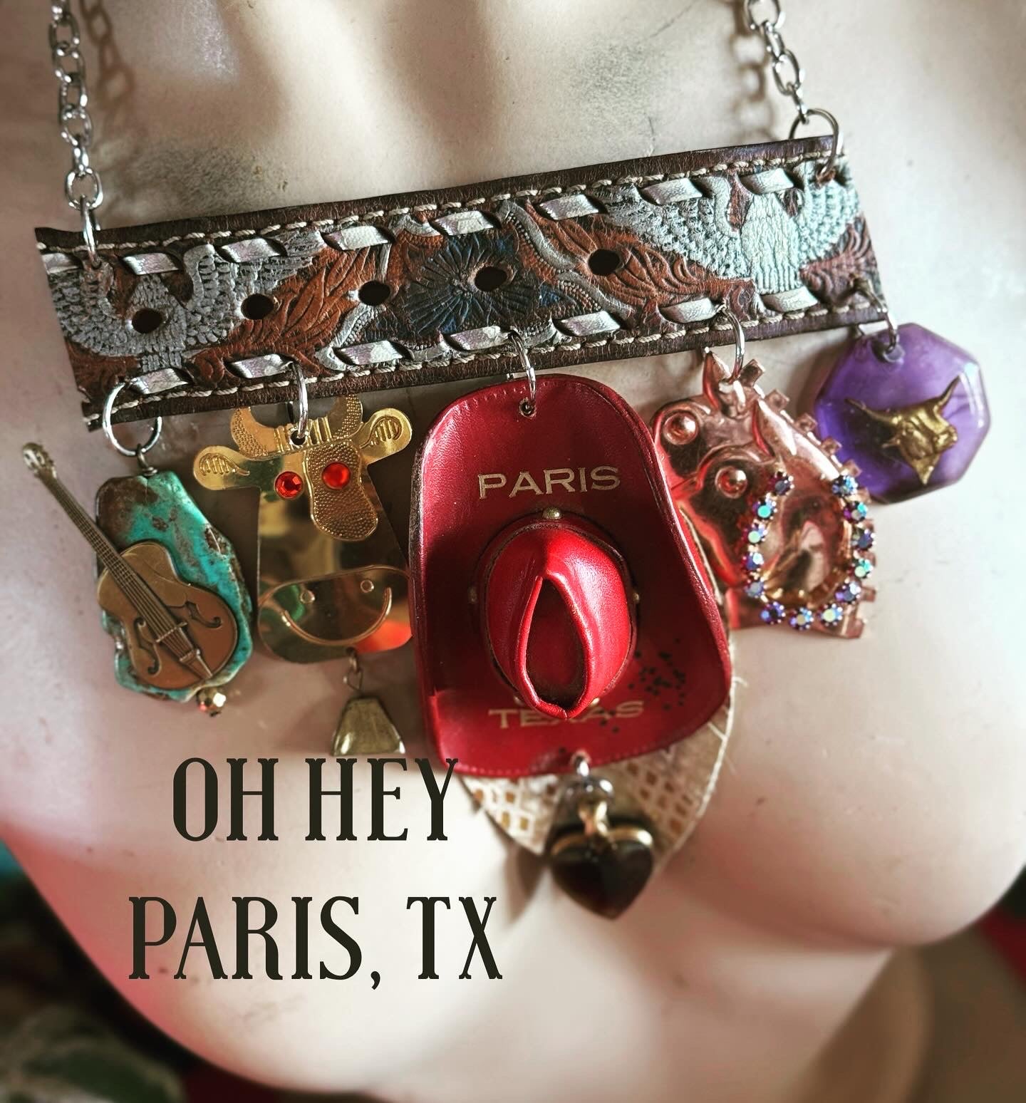 Paris TX necklace