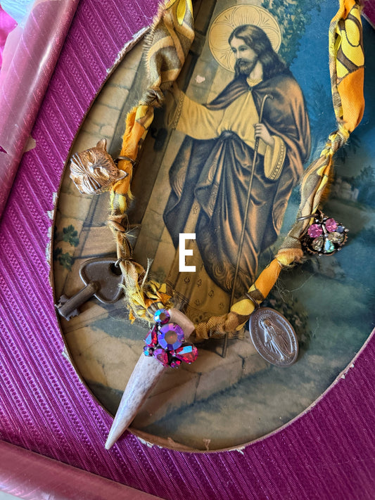 Texas Trashy scarf necklace