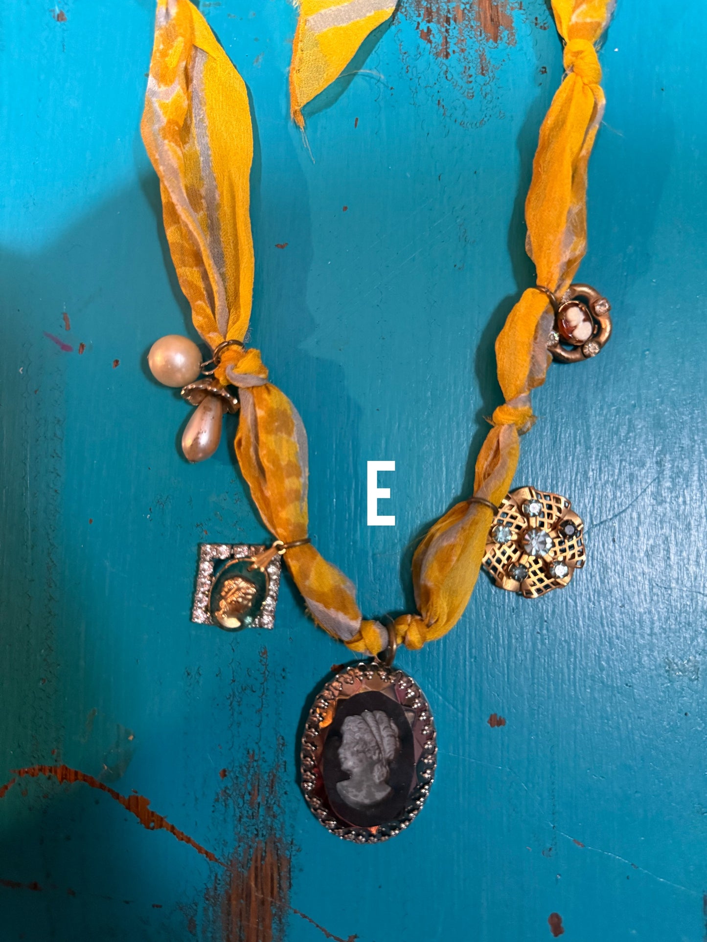 Texas Trashy Scarf Necklace