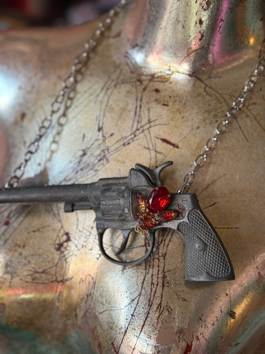 Pistol packin’ mama necklace