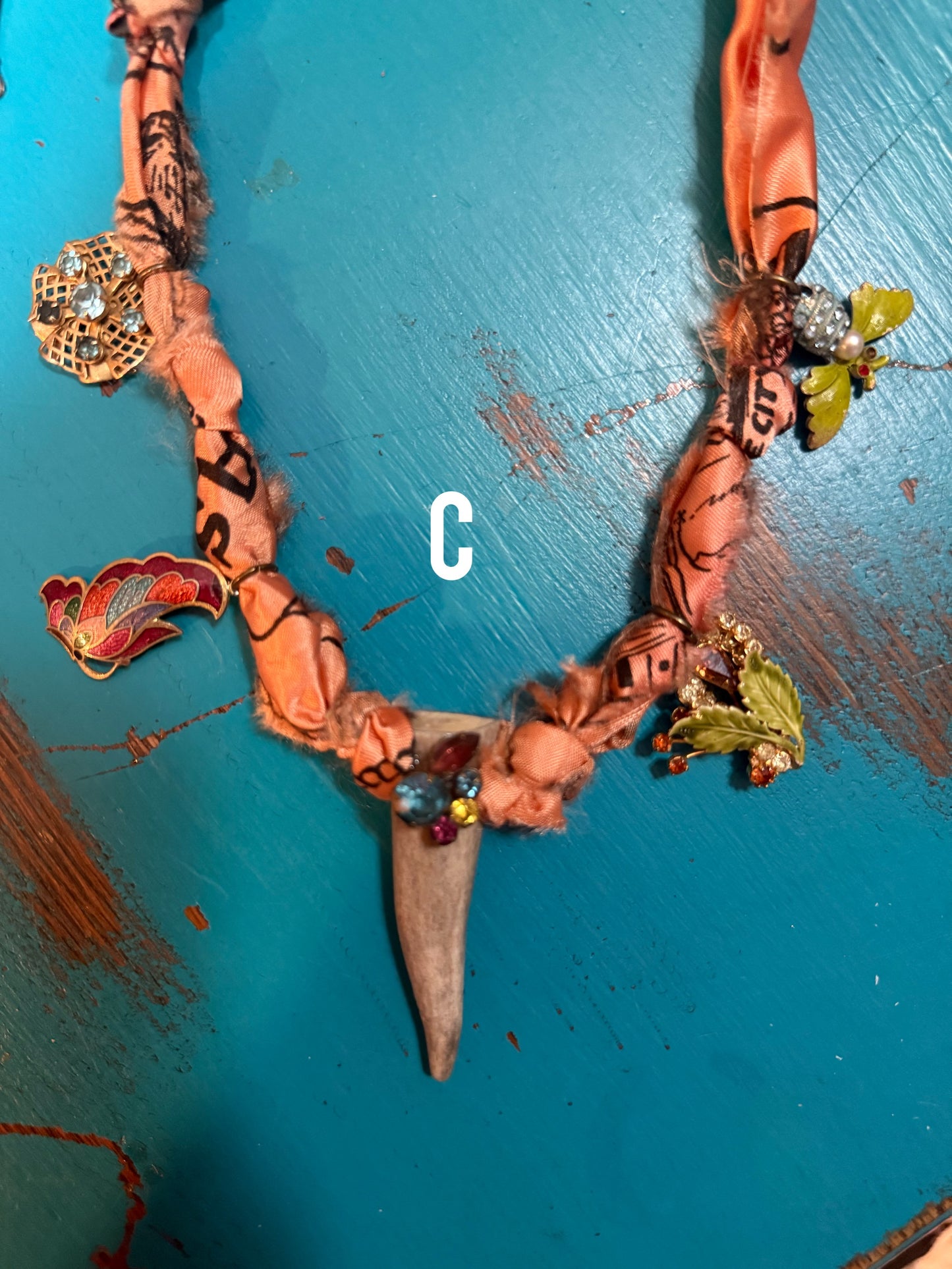 Texas Trashy Scarf Necklace