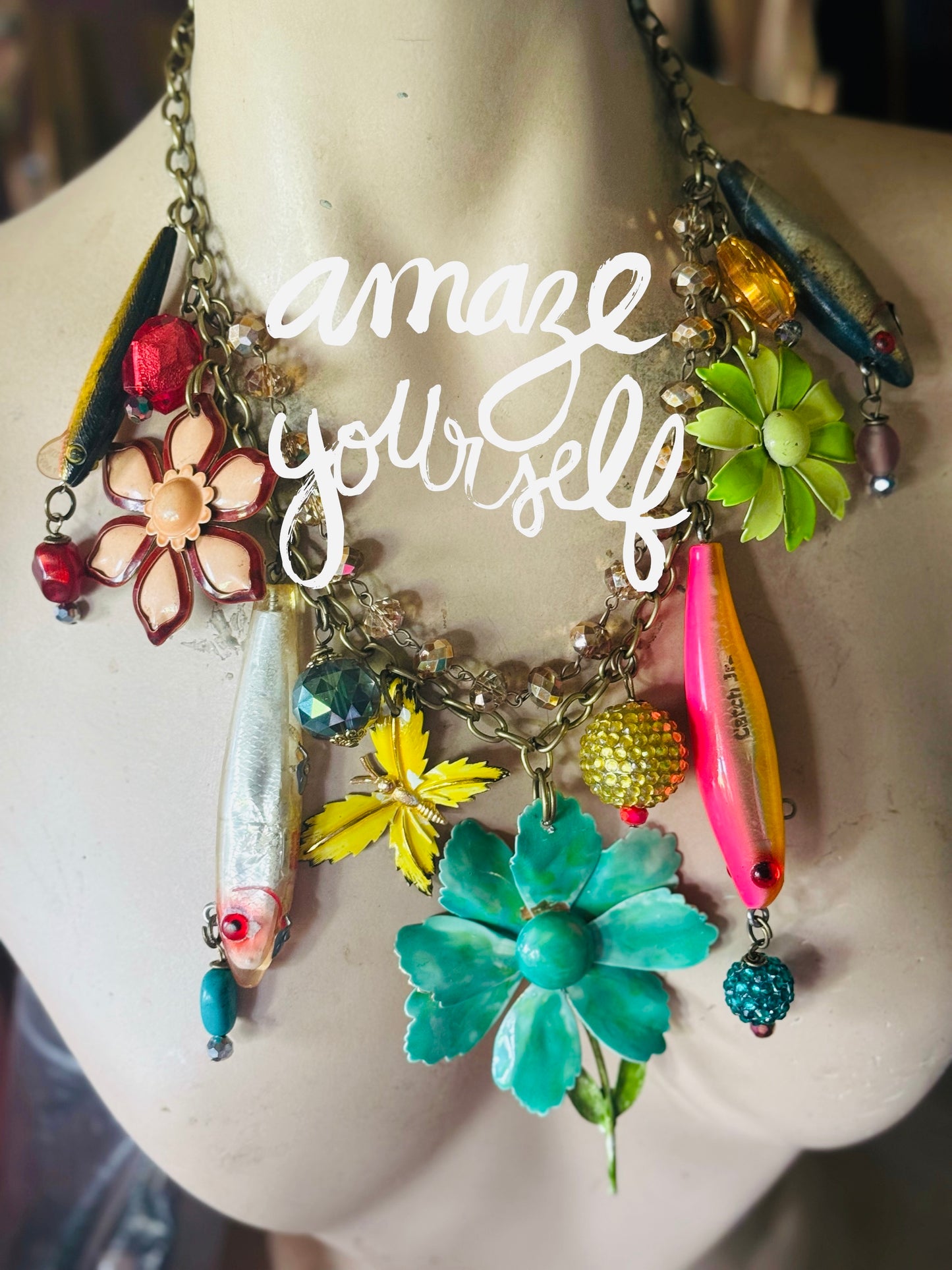 Happy Fishing Necklace