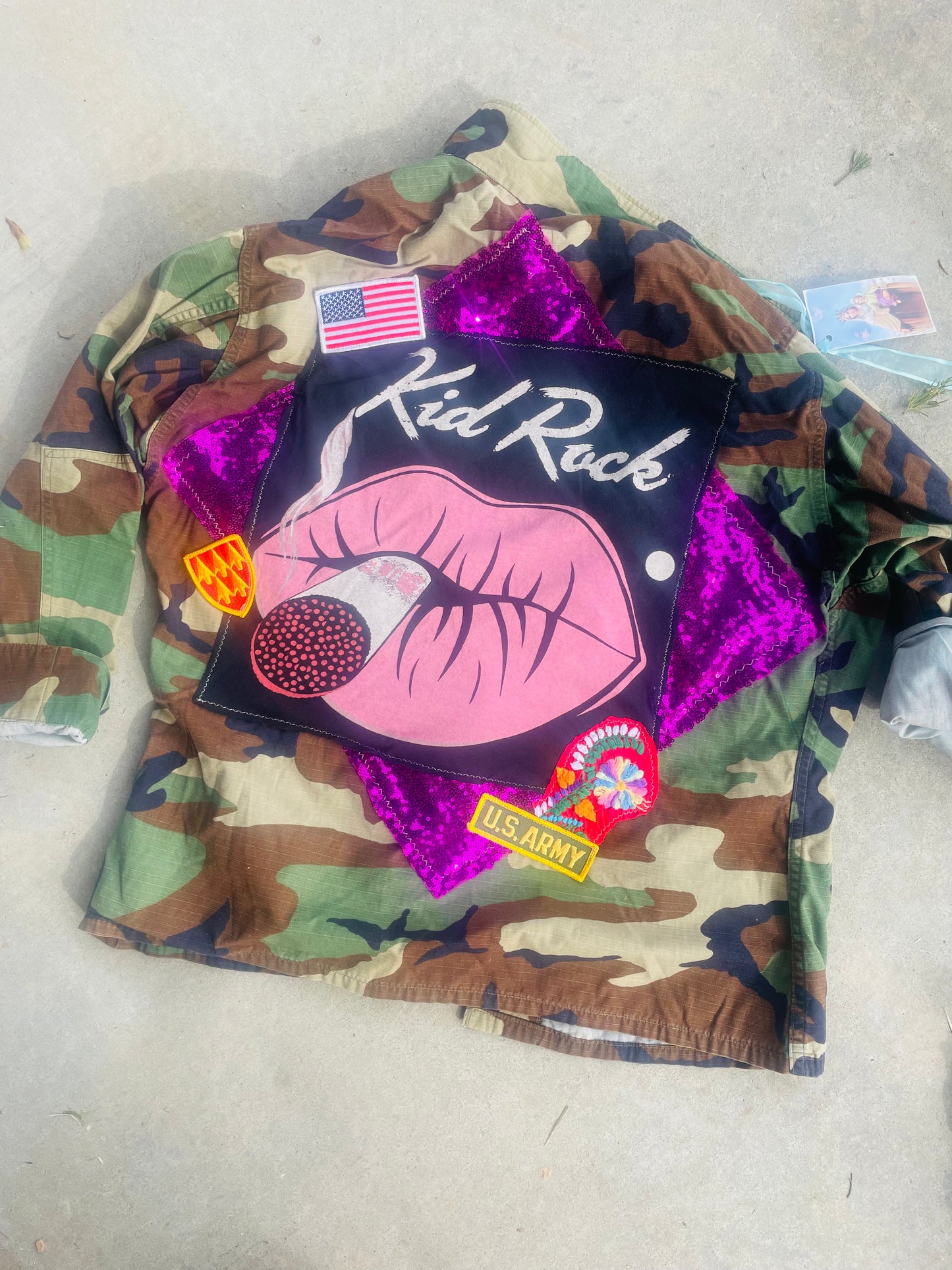 Vintage Kid Rock Camo Jacket