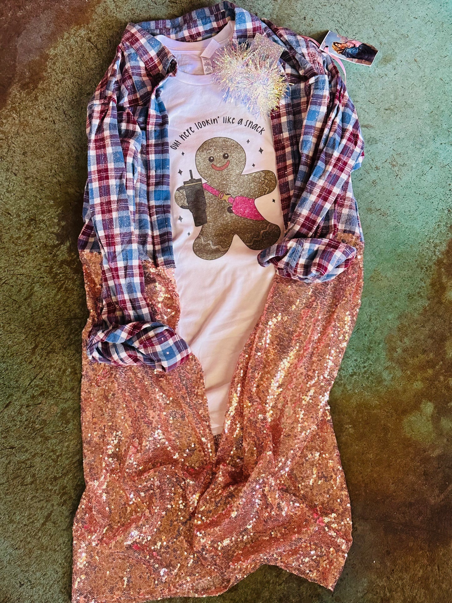 Large vintage Flannel set