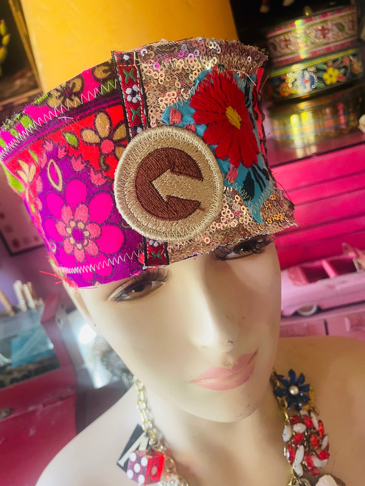 Follow Your Arrow necktie headband