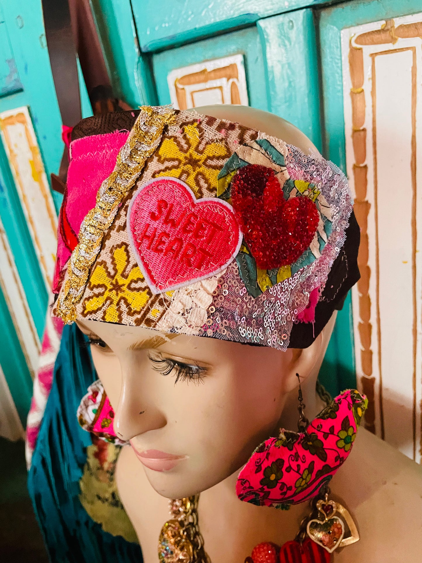Sweetheart vintage headband