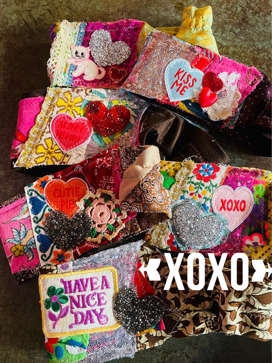 Xoxo vintage headband