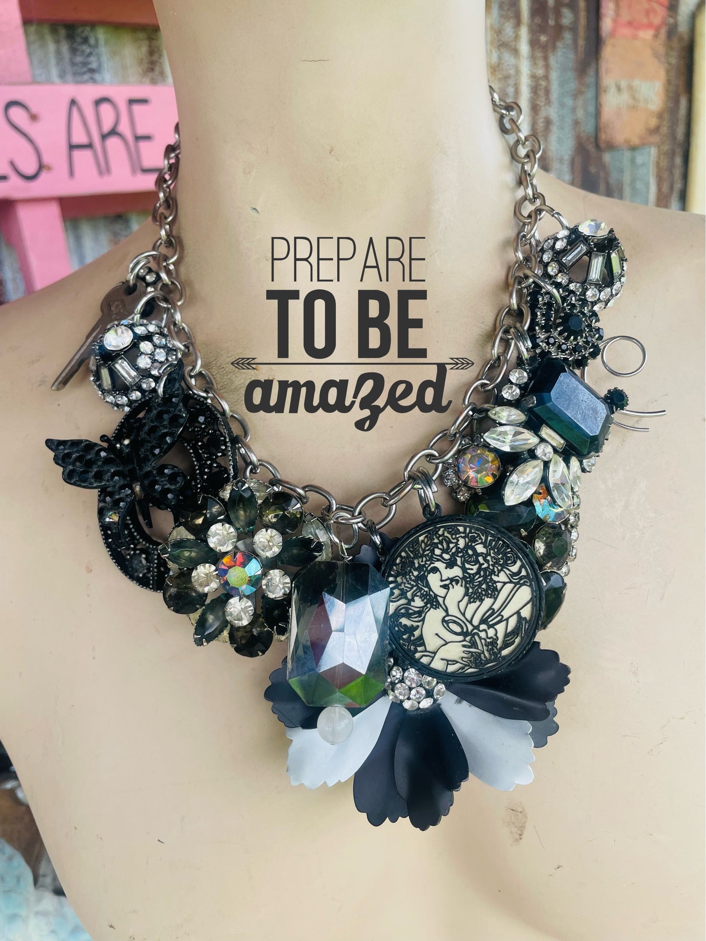 Black Gypsy Necklace