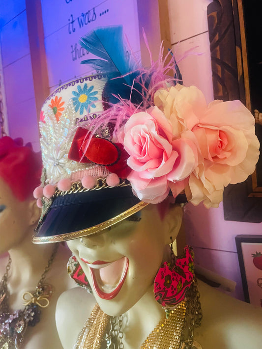 Funky heartbreaker band hat