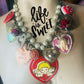 Life is Sweet- vintage Valentine necklace