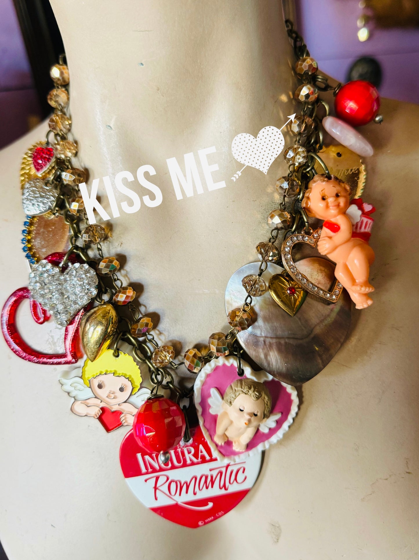 Kiss Me necklace