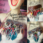 Vintage Tooled Belt Necklaces