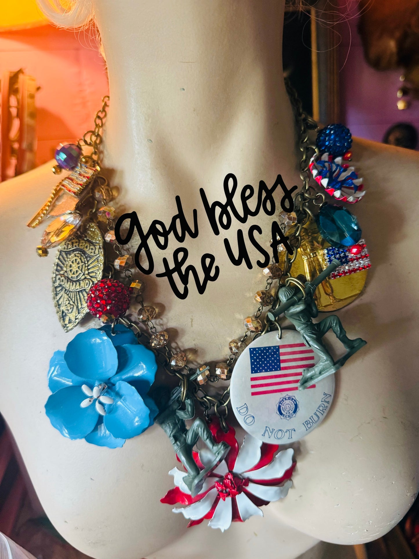 Patriotic Necklace