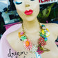 Happy Girl statement necklace