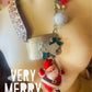 Santa necklace with Texas