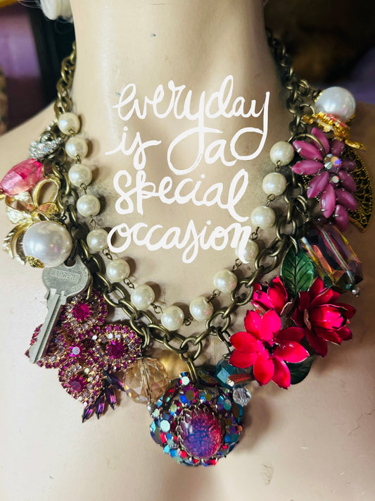 Pinkalicious Statement Necklace