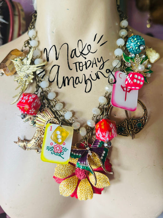 Mahjong Necklace