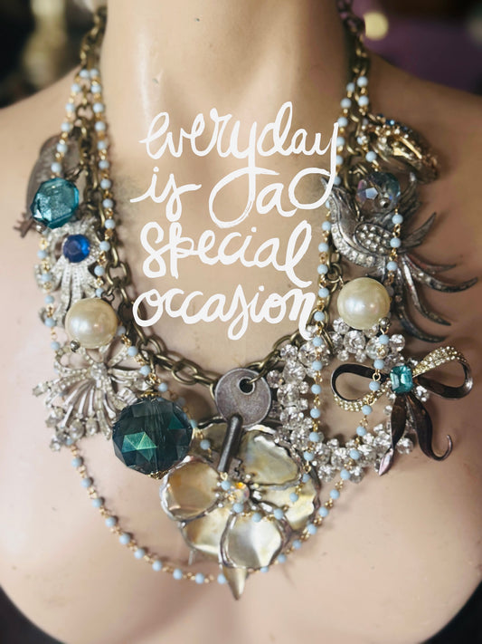 Robin Egg Blue Necklace