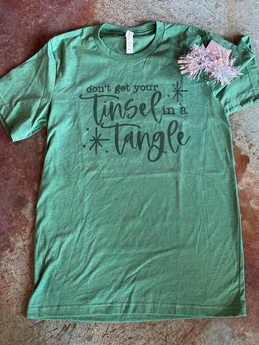 Tangled Tinsel T shirt