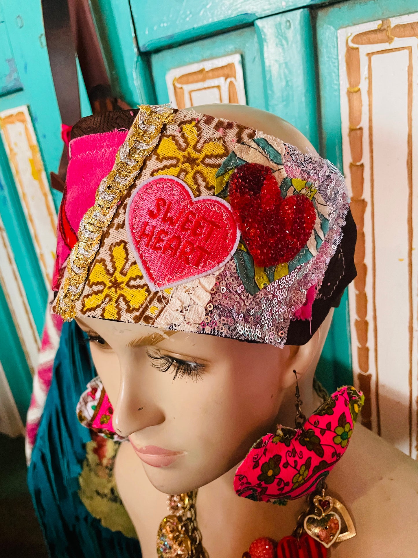 Sweetheart vintage headband